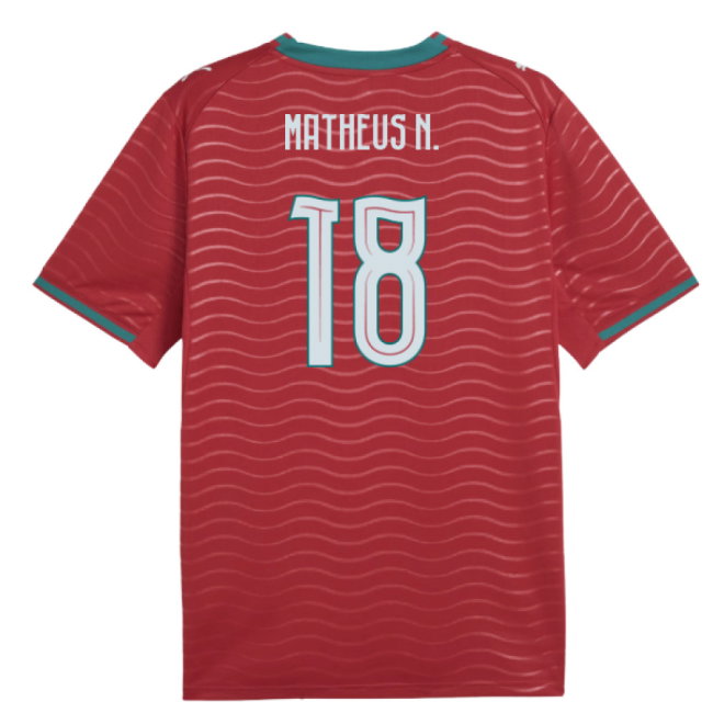 2026-2027 Portugal Home Shirt (Matheus N. 18)-SoccerKits Hub | Buy Soccer Jerseys Online